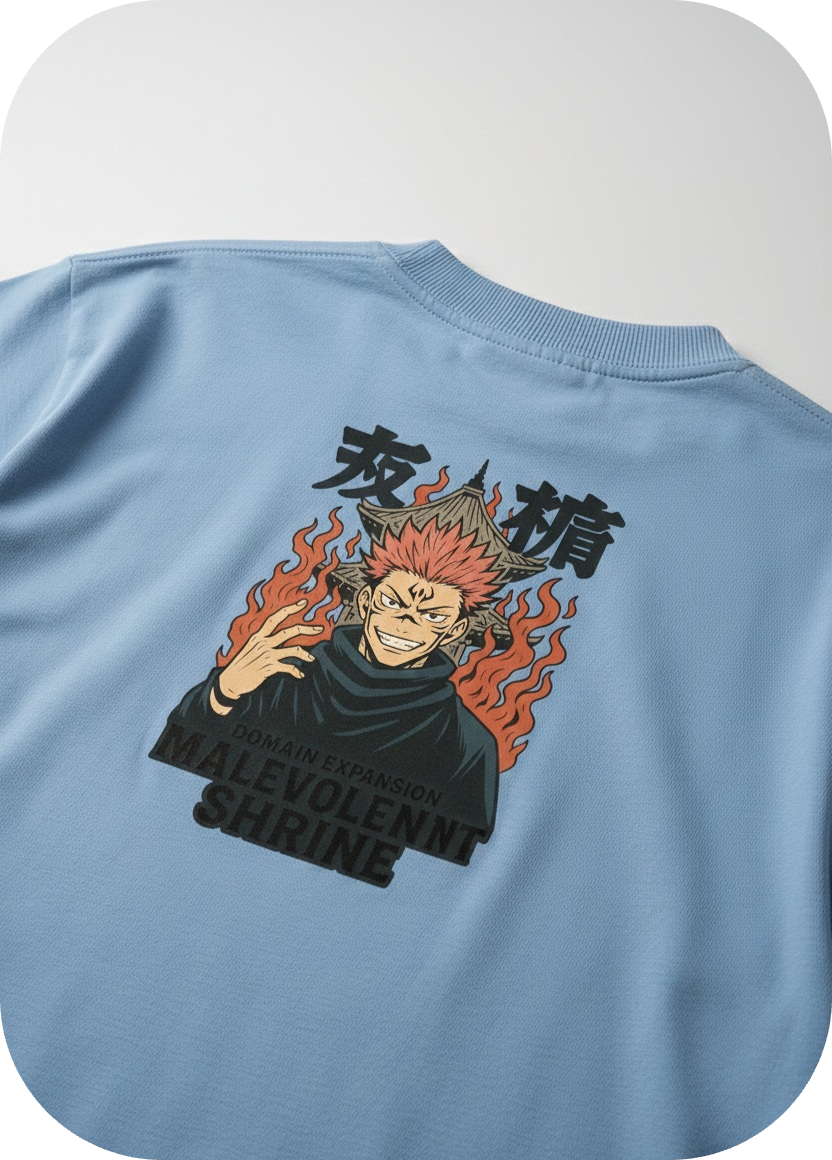 Malevolent shirne Terry Oversized Tee