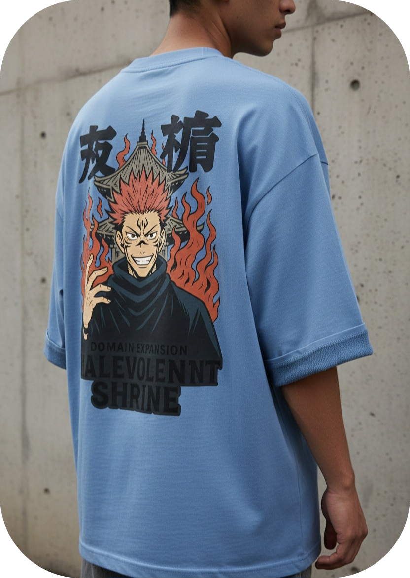 Malevolent shirne Terry Oversized Tee